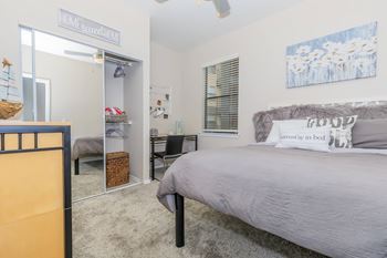 Carpeted floors
